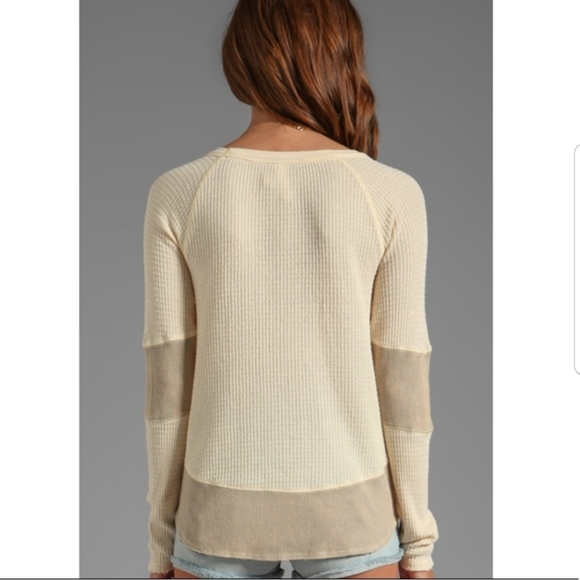 💜Free People Diamond Dozen Waffle Knit - Picture 2 of 6